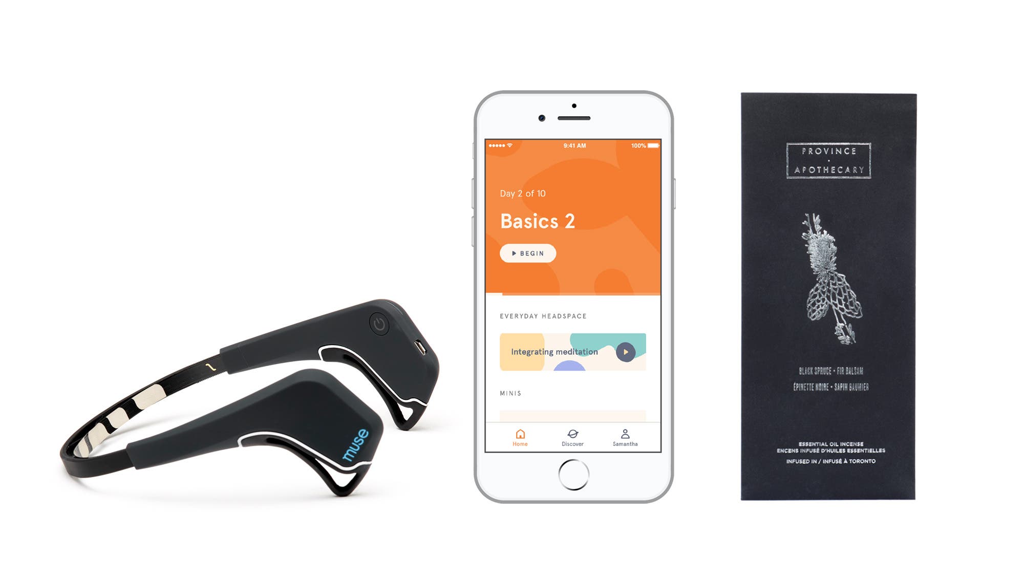 Products that aid meditation