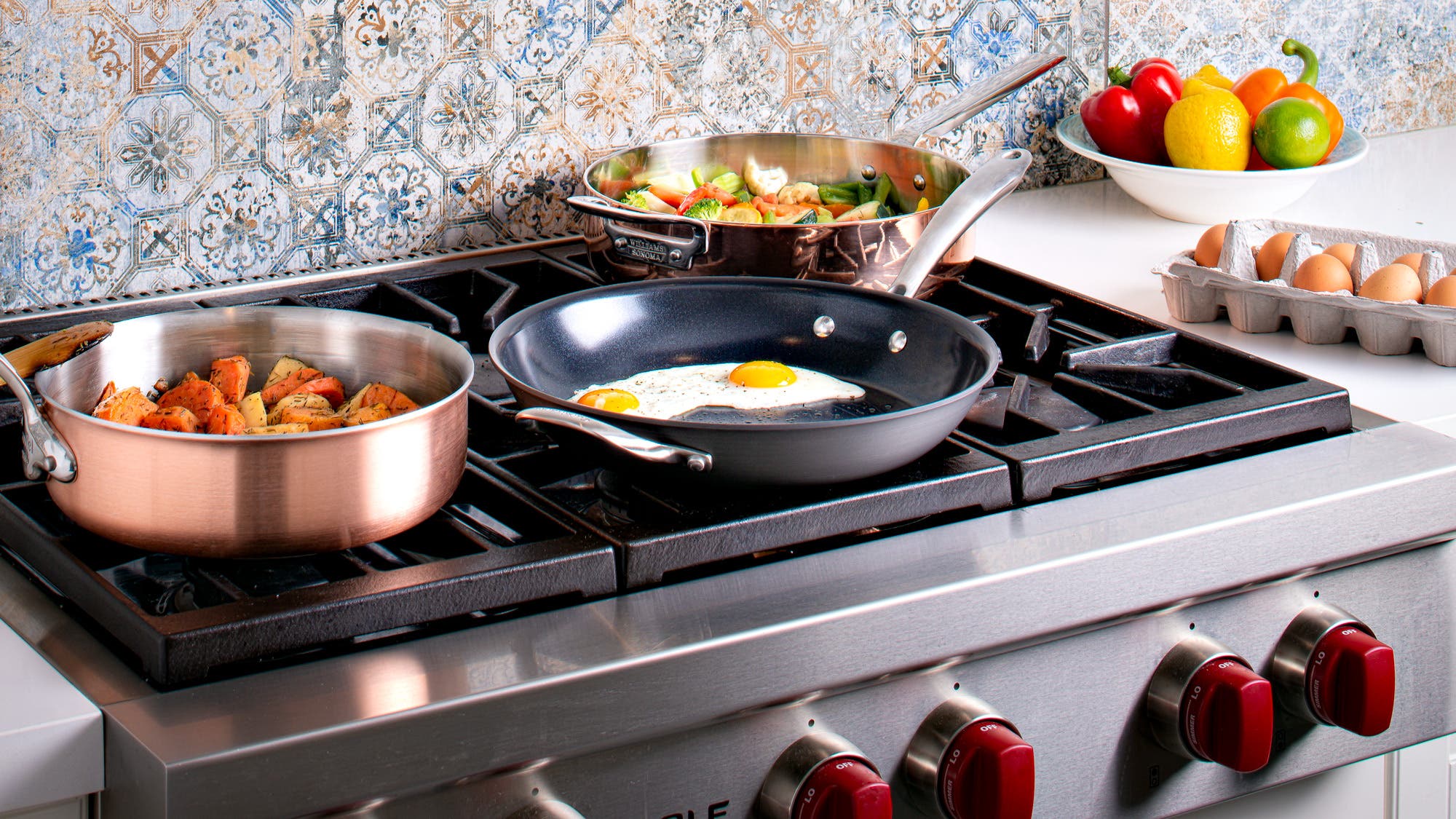 Know your cookware - pots and pans on stove