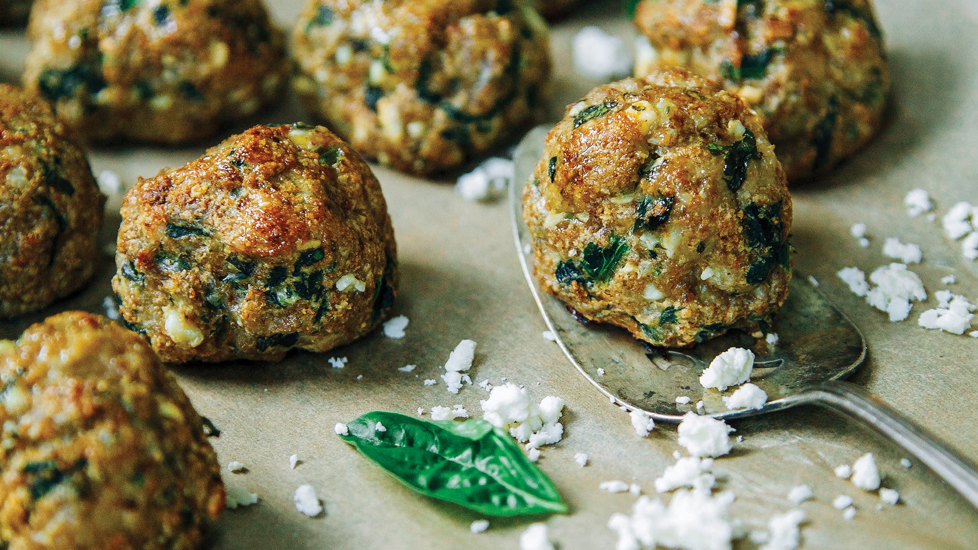 Basil Chicken Meatballs Recipe