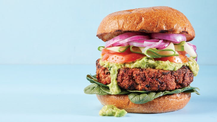 Chipotle-Beet-Bean-Veggie-Burgers_79-WEB Chipotle Beet Bean Burgers recipe