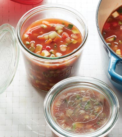 Chunky Cucumber Avocado Gazpacho image None