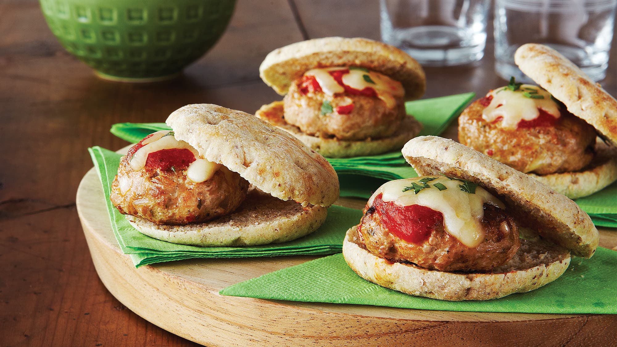 Italian Meatball Sliders