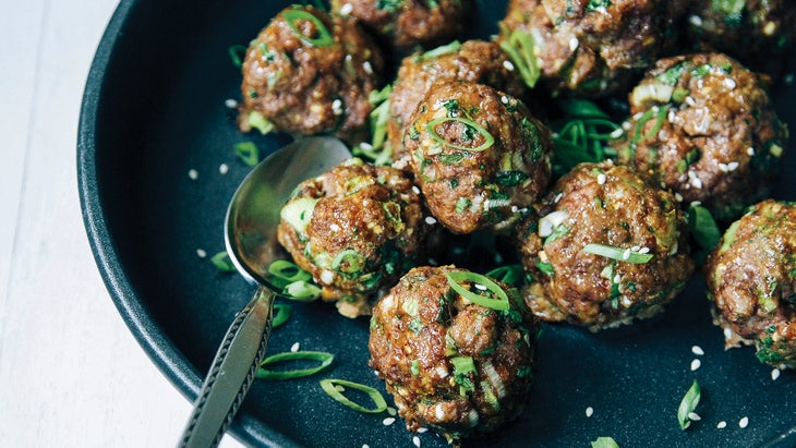 Sesame Tamari Beef Meatballs Sesame Tamari Beef Meatballs Recipe