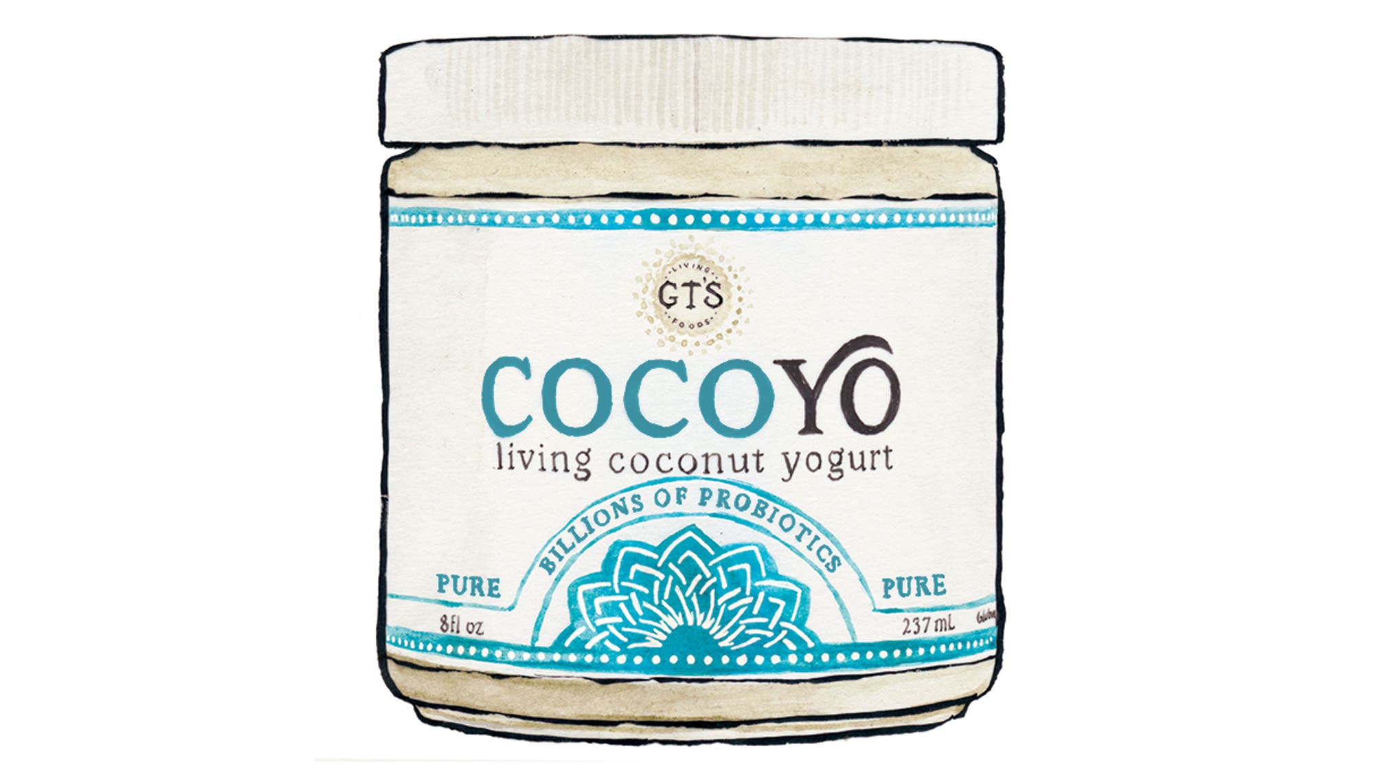 GTS CocoYo living coconut yogurt