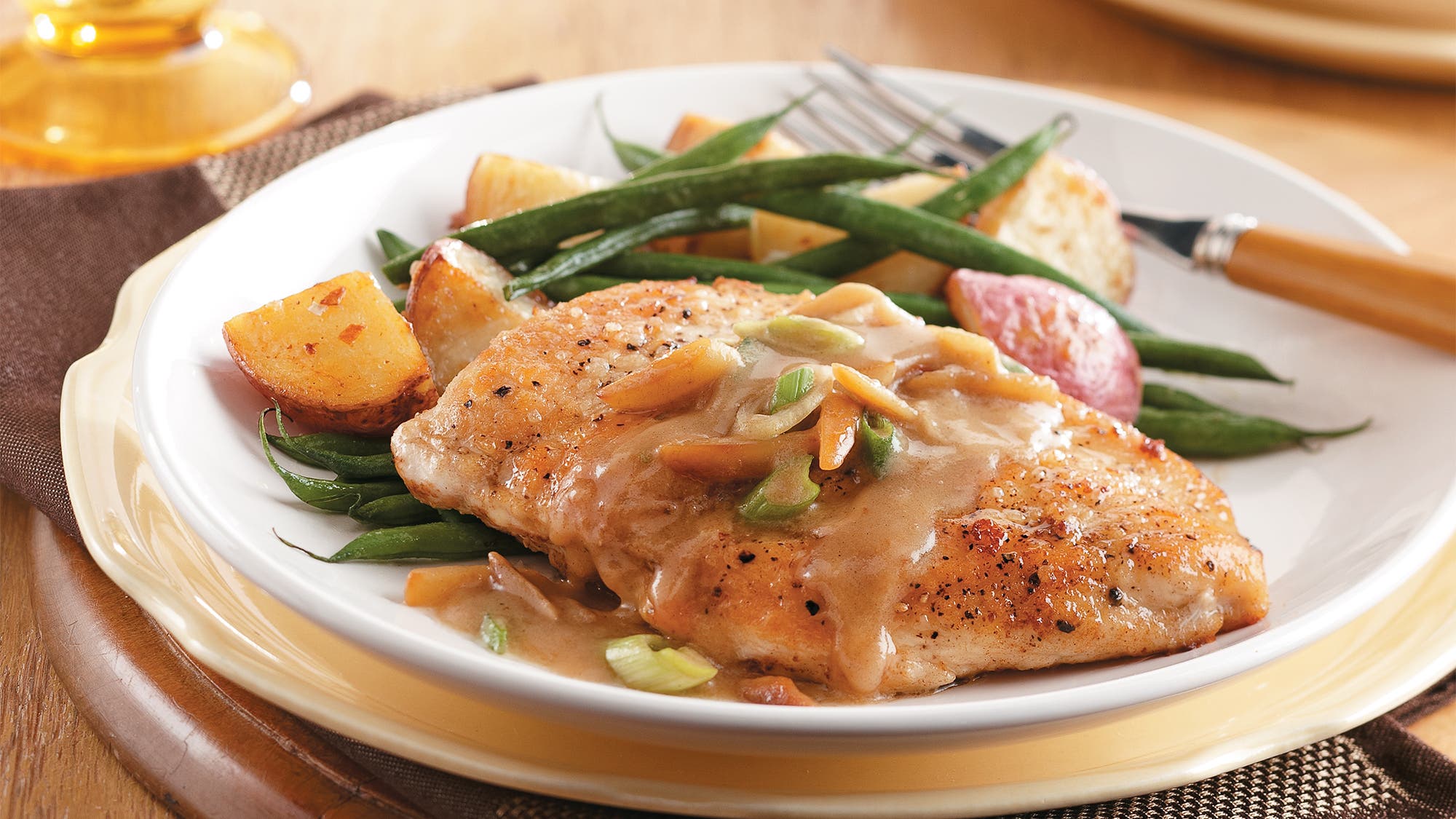 Chicken in white wine sauce recipe