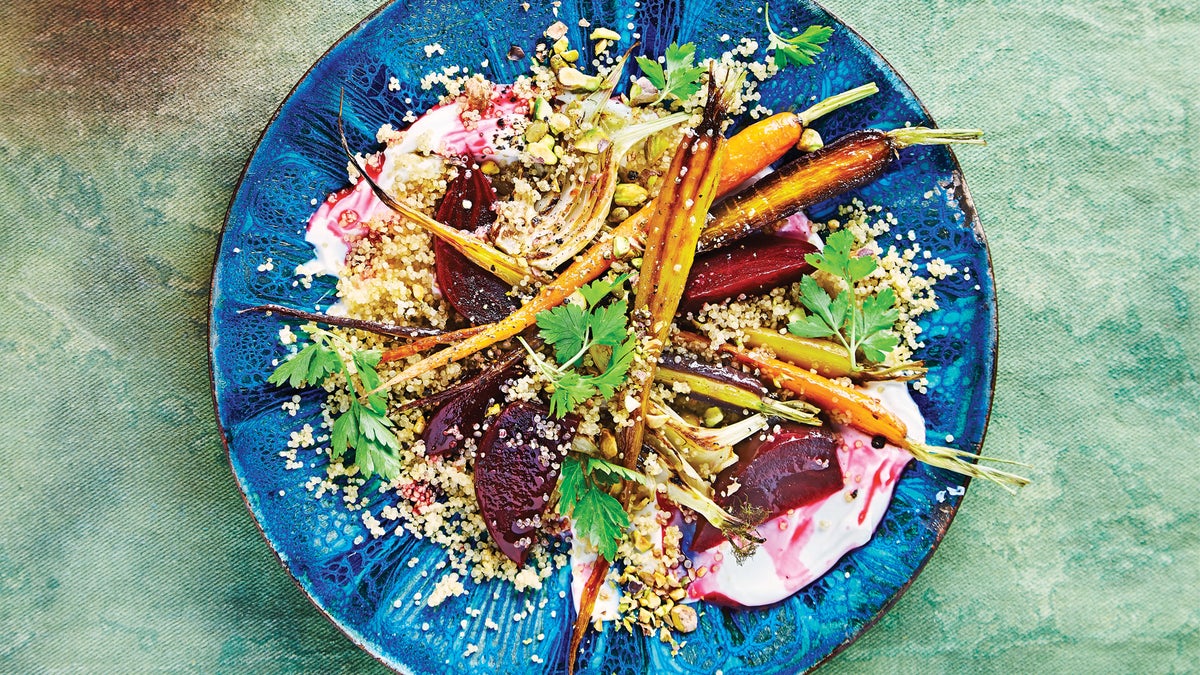 Quinoa and Roasted Vegetable Salad Recipe