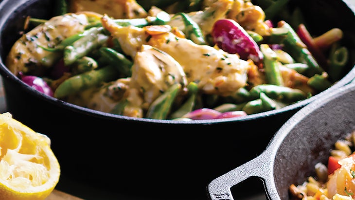 Tarragon Chicken with White Wine Cream Sauce Healthy chicken dinner recipe
