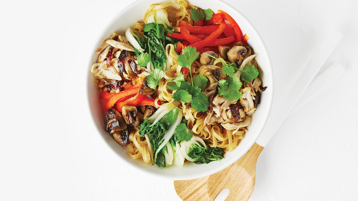 Almond Ginger Noodle Salad Recipe