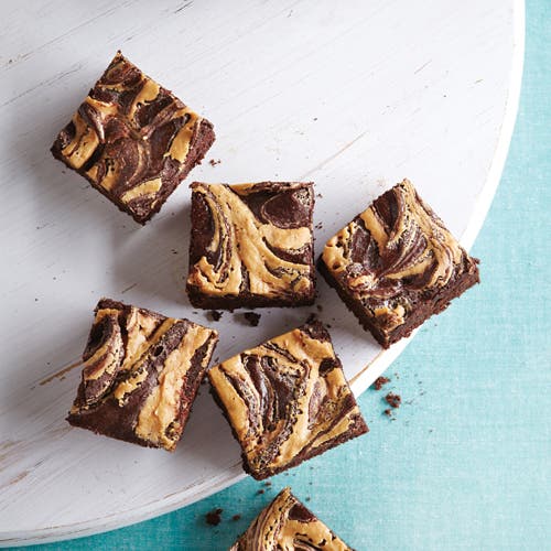 PBBrownies Peanut Butter Brownies recipe
