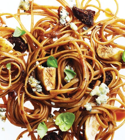 Chicken & Fig Linguine with Blue Cheese image None