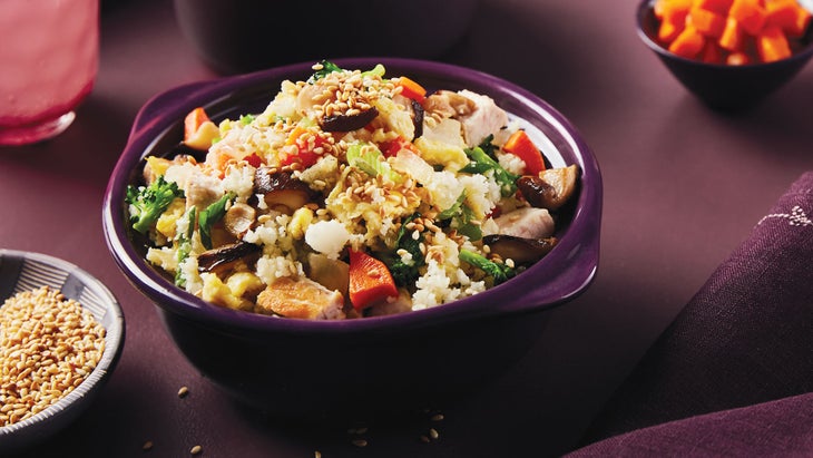 Cauliflower-Fried-Rice-with-Chicken_90-web Cauliflower Fried Rice with Chicken recipe