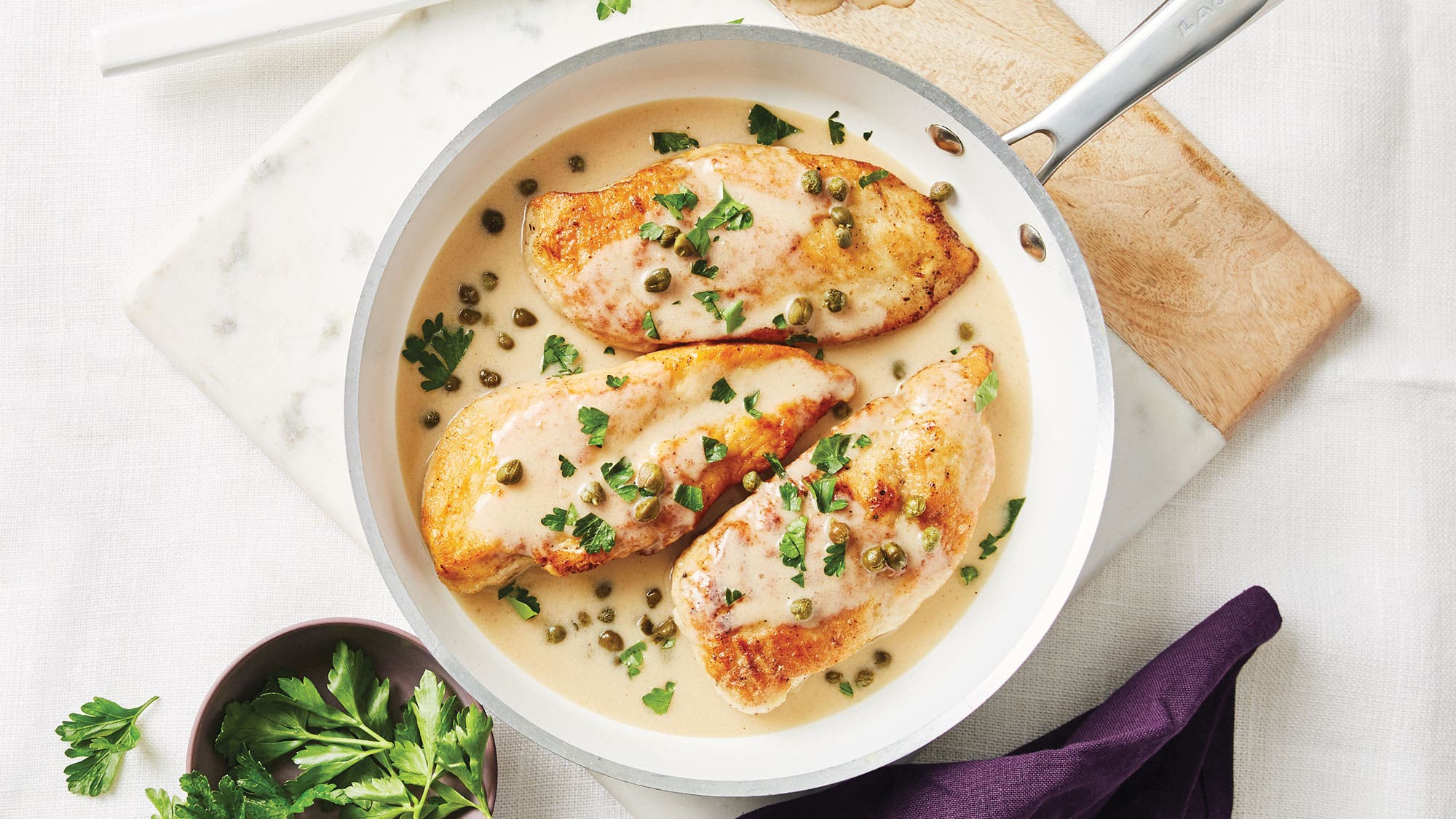 New-Fashioned Chicken Piccata recipe