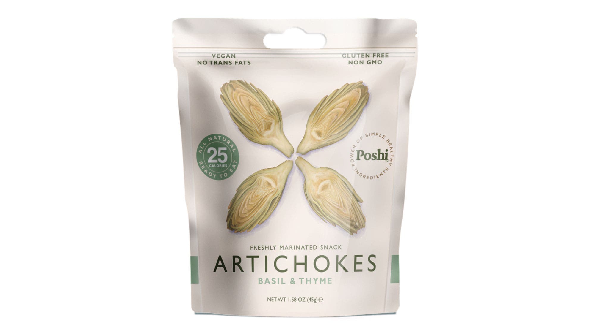 POSHI Freshly Steamed & Marinated Artichokes