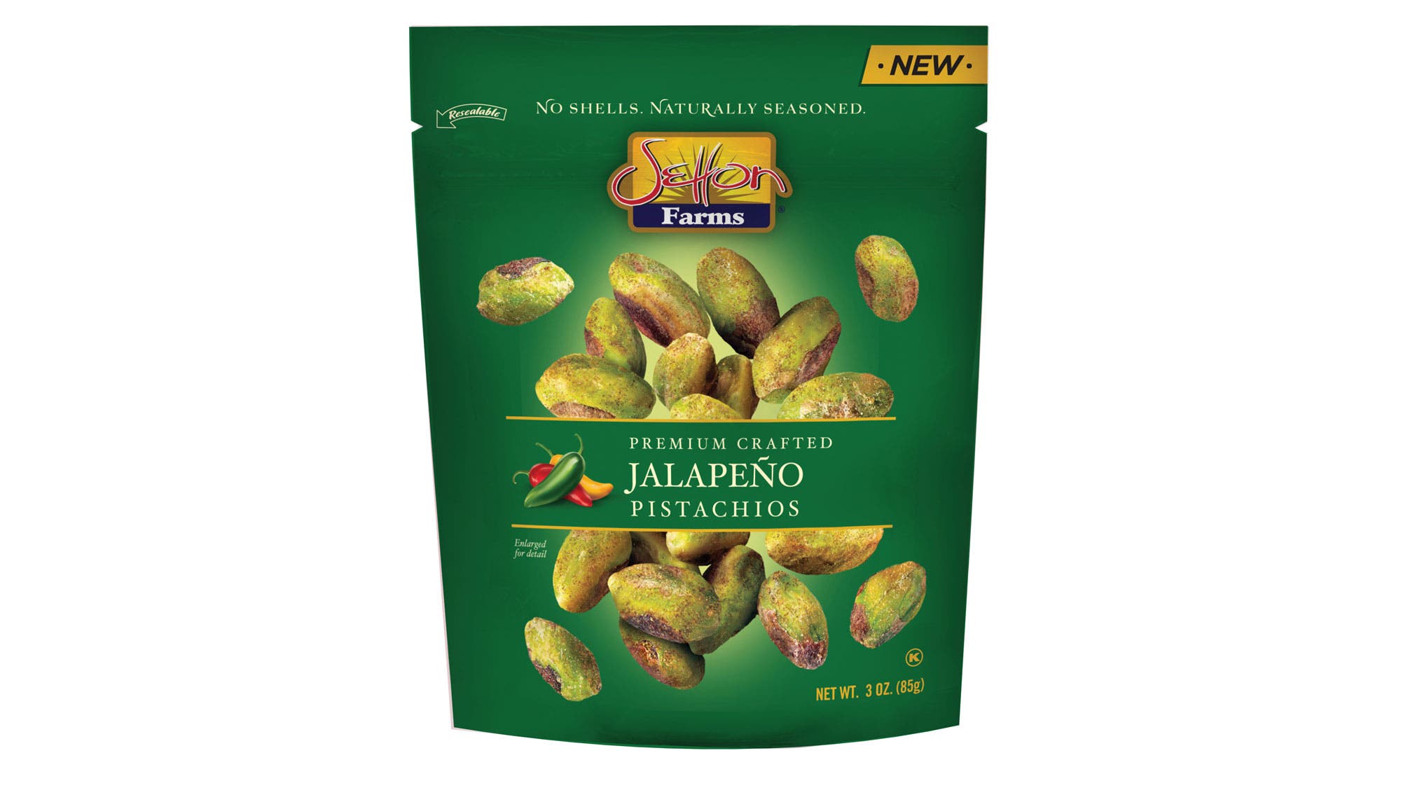 Setton Farms Jalapeño Seasoned Pistachio Kernels