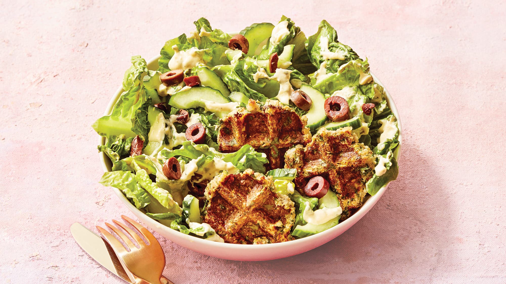 Keto Falafel Bowl recipe