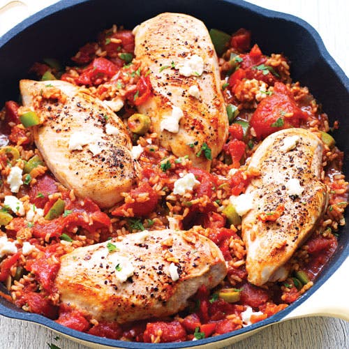 SpanishChicken_article Skillet Spanish Chicken & Rice recipe
