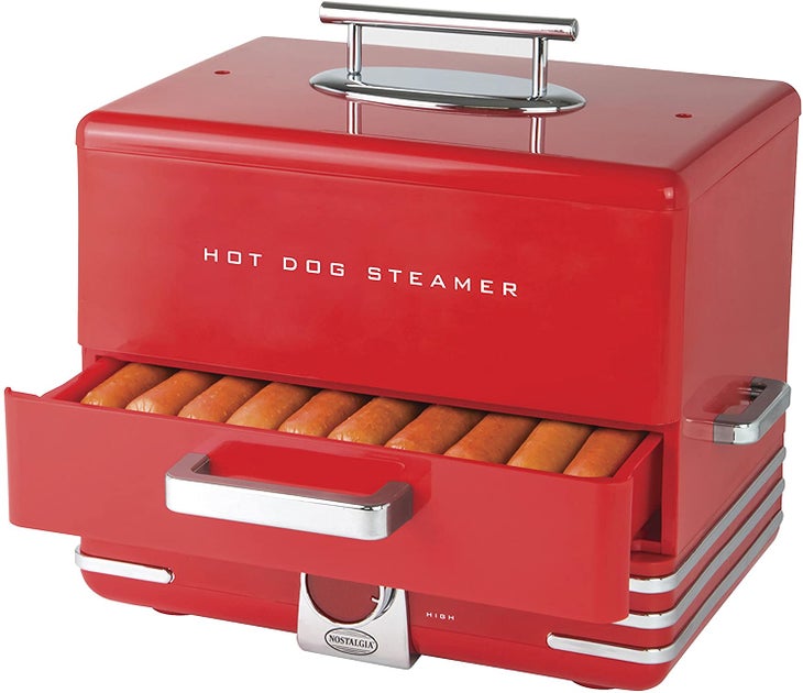 Olde Midway Electric 18 Hot Dog 7 Roller Grill Cooker Machine 900-Watt -  Commercial Grade