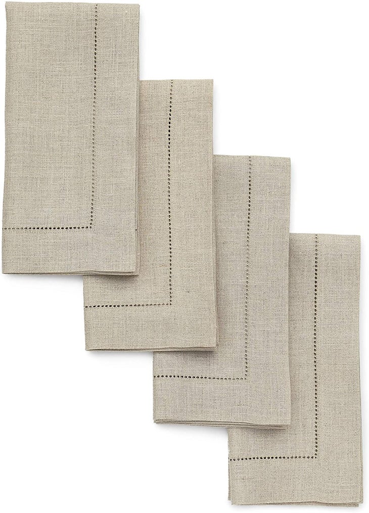 Kaf Home Chateau Easy-care Cloth Dinner Napkins - Set Of 12