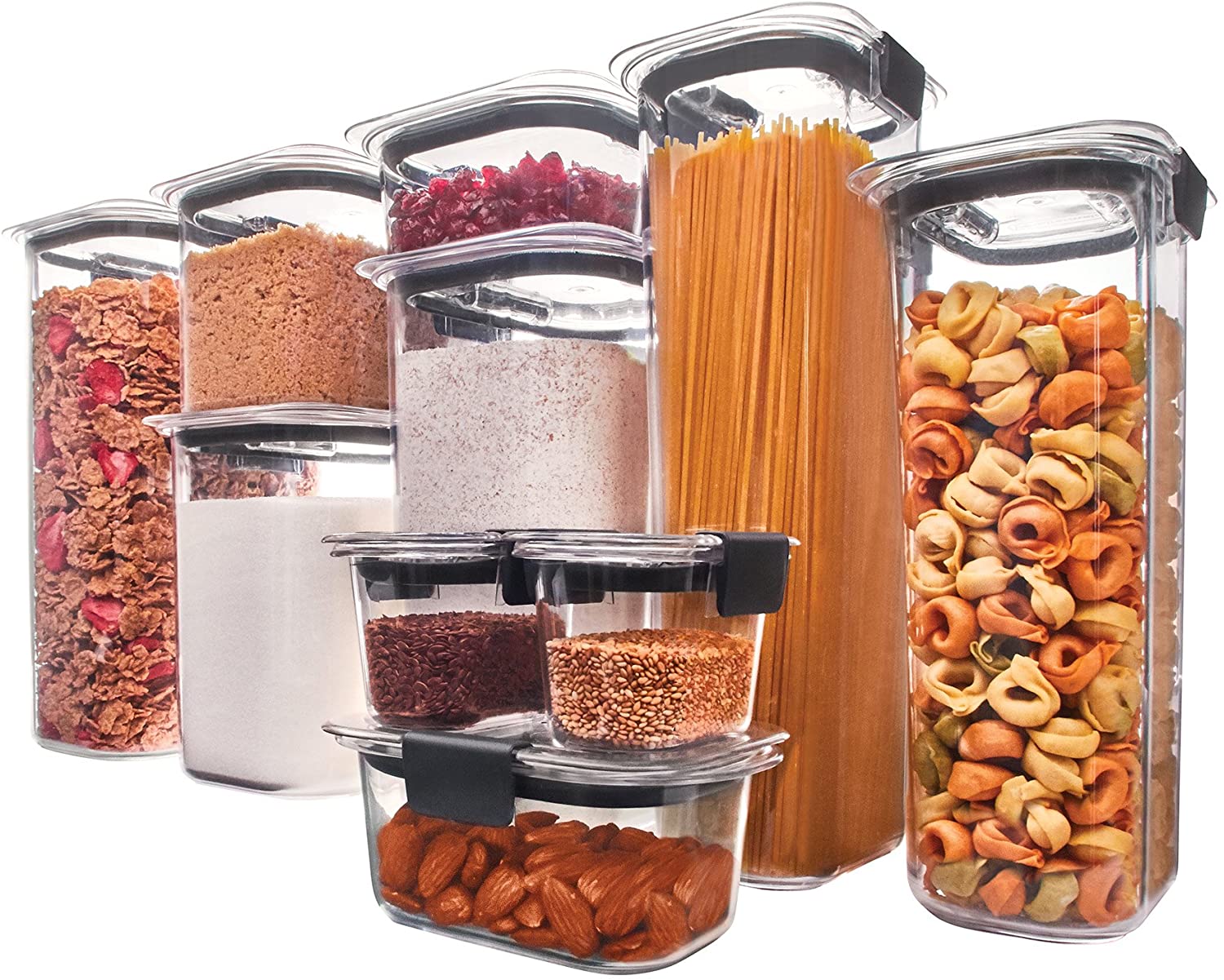 gereen dwllza kitchen airtight food storage containers with lids - 6