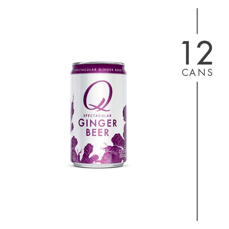 Q Mixers Light Ginger Beer - 24pk/7.5 fl oz Cans