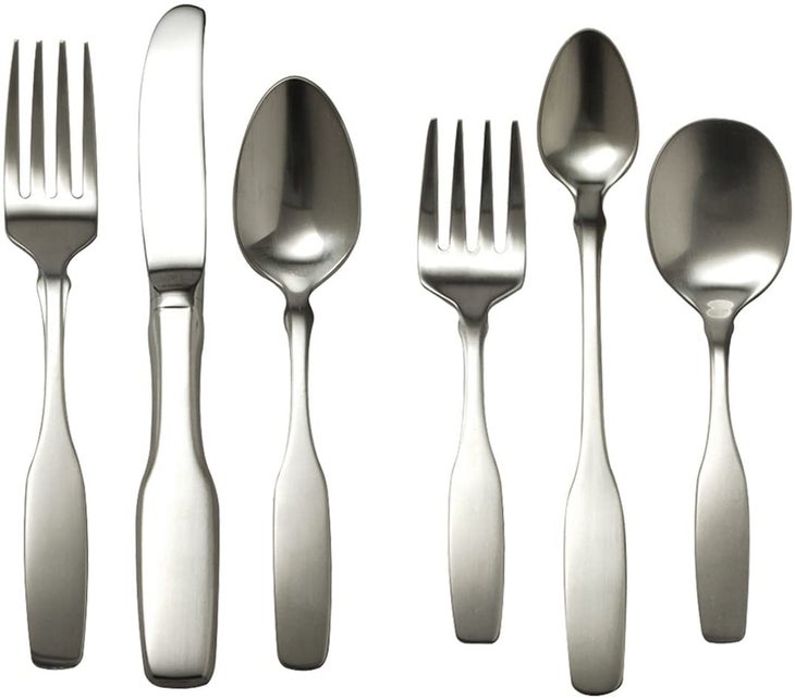 Homgreen Kids Silverware 6 Pieces Children's Safe Flatware Set