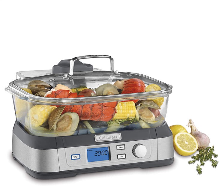 Electric steamers for quick preparation of healthy recipes