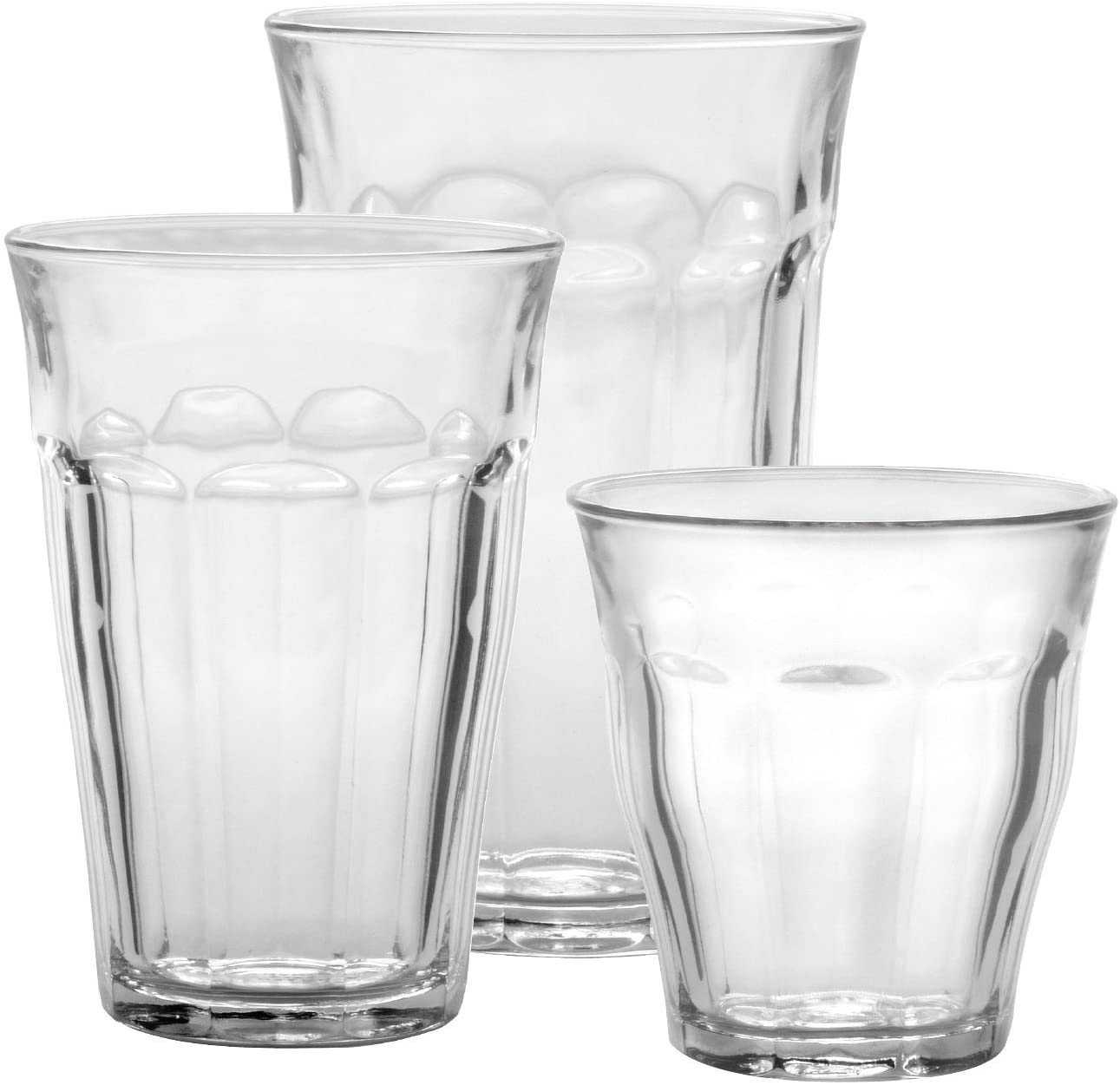 Circleware Simple Home Huge 16-Piece Glassware Set of