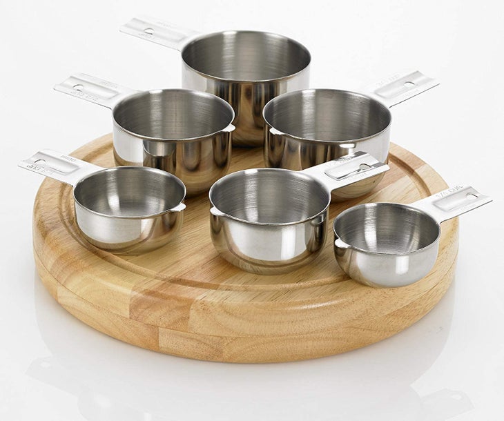 New Star Foodservice 42917 Stainless Steel 8-Piece Measuring Cups and