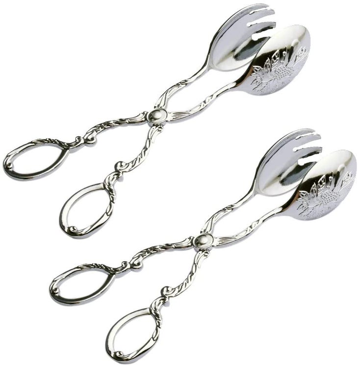Buffet Serving Tongs, Stainless Steel Chef Food Salad BBQ Serving Utensils Buffet Serving Tongs, Stainless Steel Chef Food Salad BBQ Serving Utensils