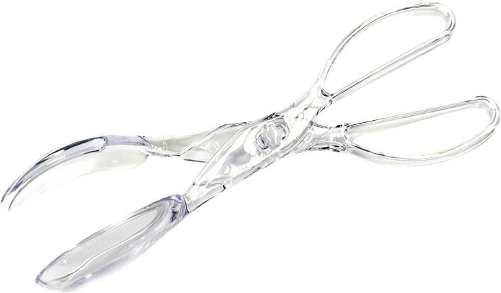 Chef Craft 1-Piece Premium Plastic Salad Tongs Chef Craft 20353 1-Piece Premium Plastic Salad Tongs, 11-1/4