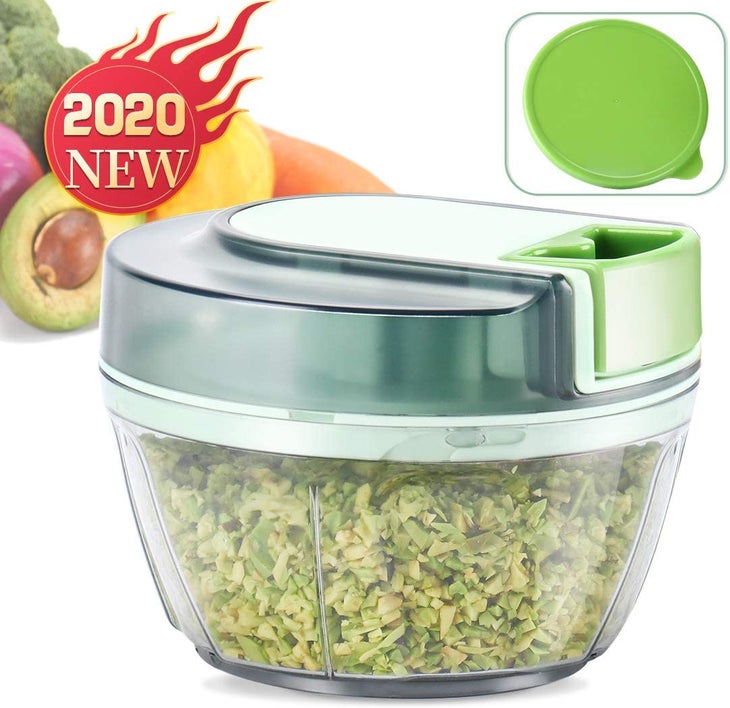 Manual Stainless Steel Compact Extra Sharp Vegetable Chopper with