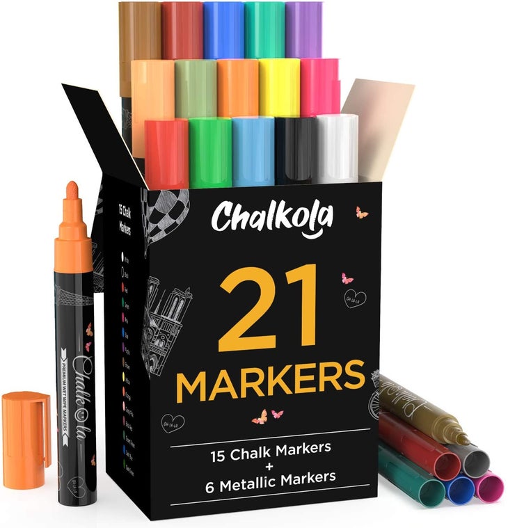 Chalktastic 1 chalktastic Liquid chalk Markers for Kids - Set of 8