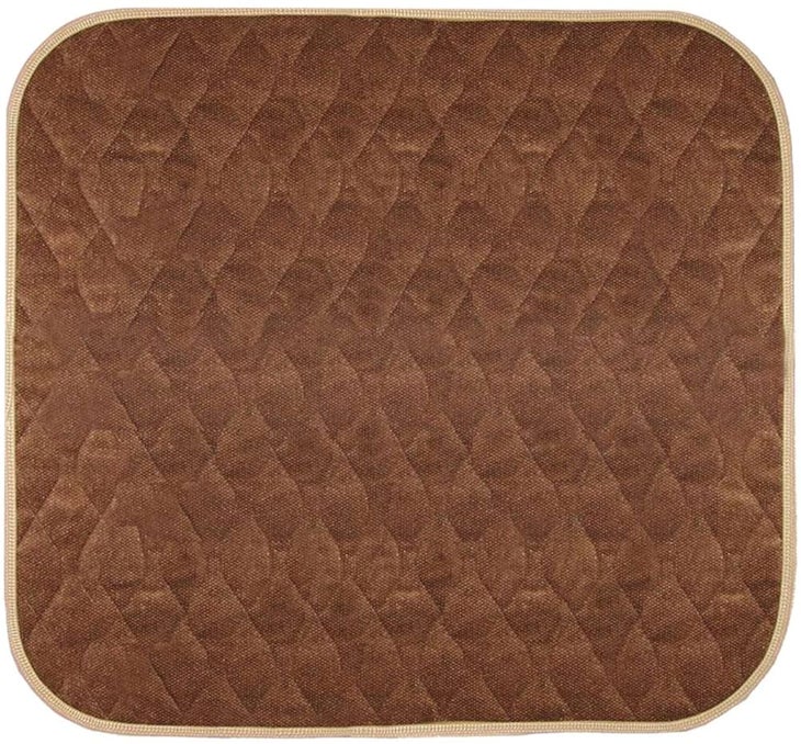 Arlee - Tyler Chair Pad Seat Cushion, Memory Foam, Non-Skid Alloy Gray