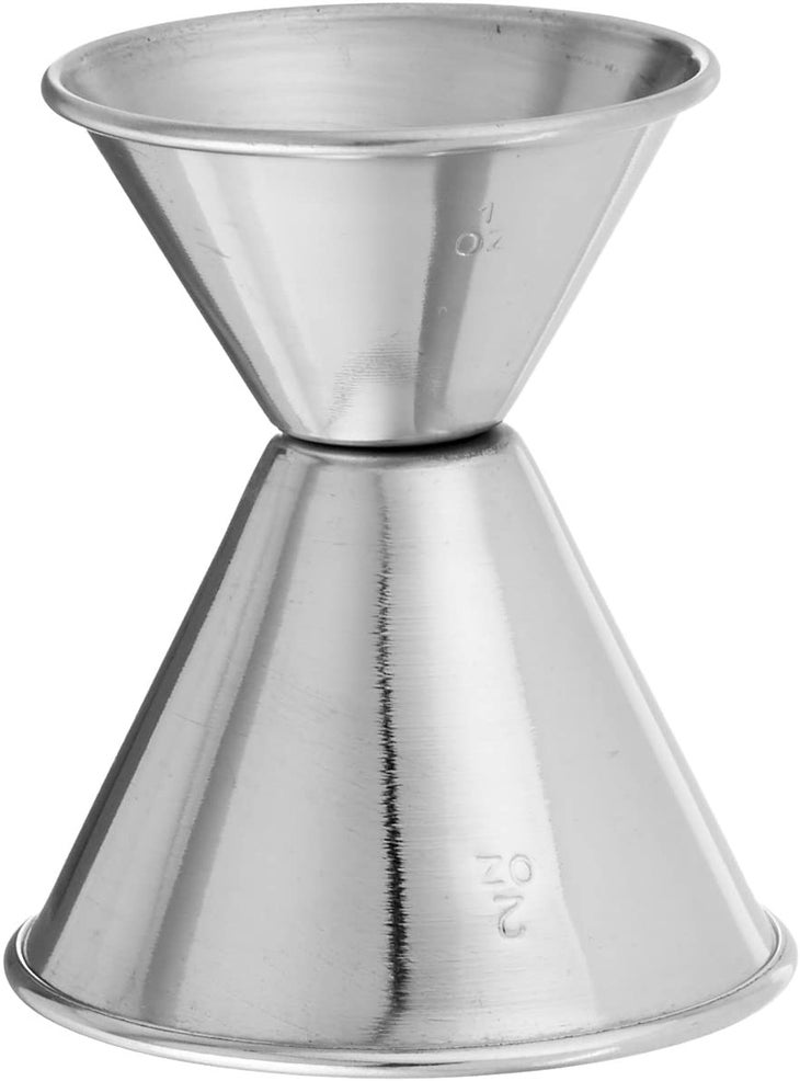 Japanese-Style Double Cocktail Jigger, 4.75-Inches, 0.5-Ounce to 2-Ounce