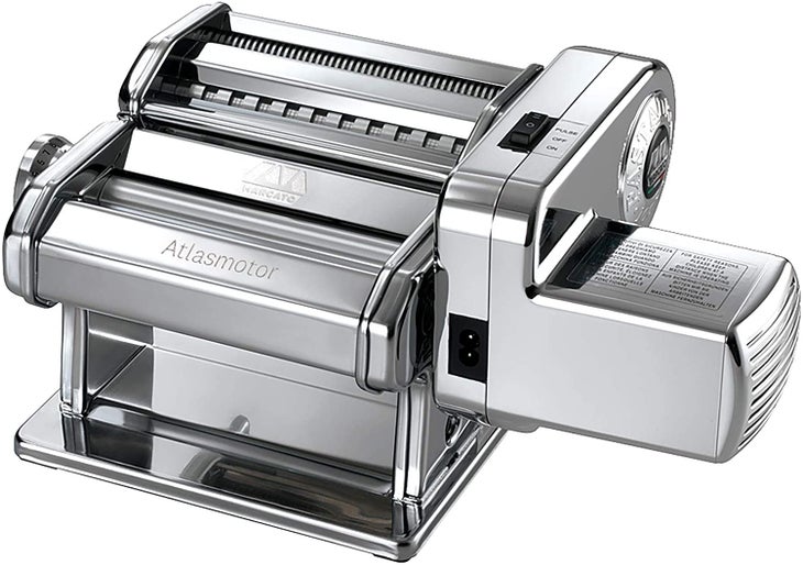 Shule Electric Pasta Maker Machine with Motor Set Stainless Steel