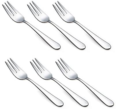 Dessert Forks, Set Of 4 Stainless Steel Cake Forks, Fruit Forks, Highly  Polished, Dishwasher Safe, Suitable For Pastry Shops, Restaurants, Bars |  Fruugo ES