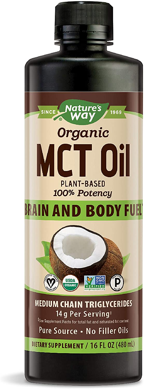 Nature's Way MCT Oil, Pure Source Coconut, 30 Fl Oz. 