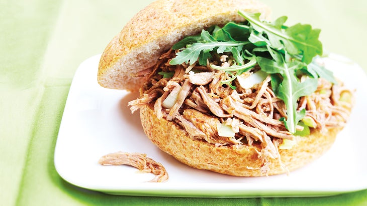 Slow-Cooker Roast Beef & Leek Sandwiches Slow-Cooker Roast Beef & Leek Sandwiches