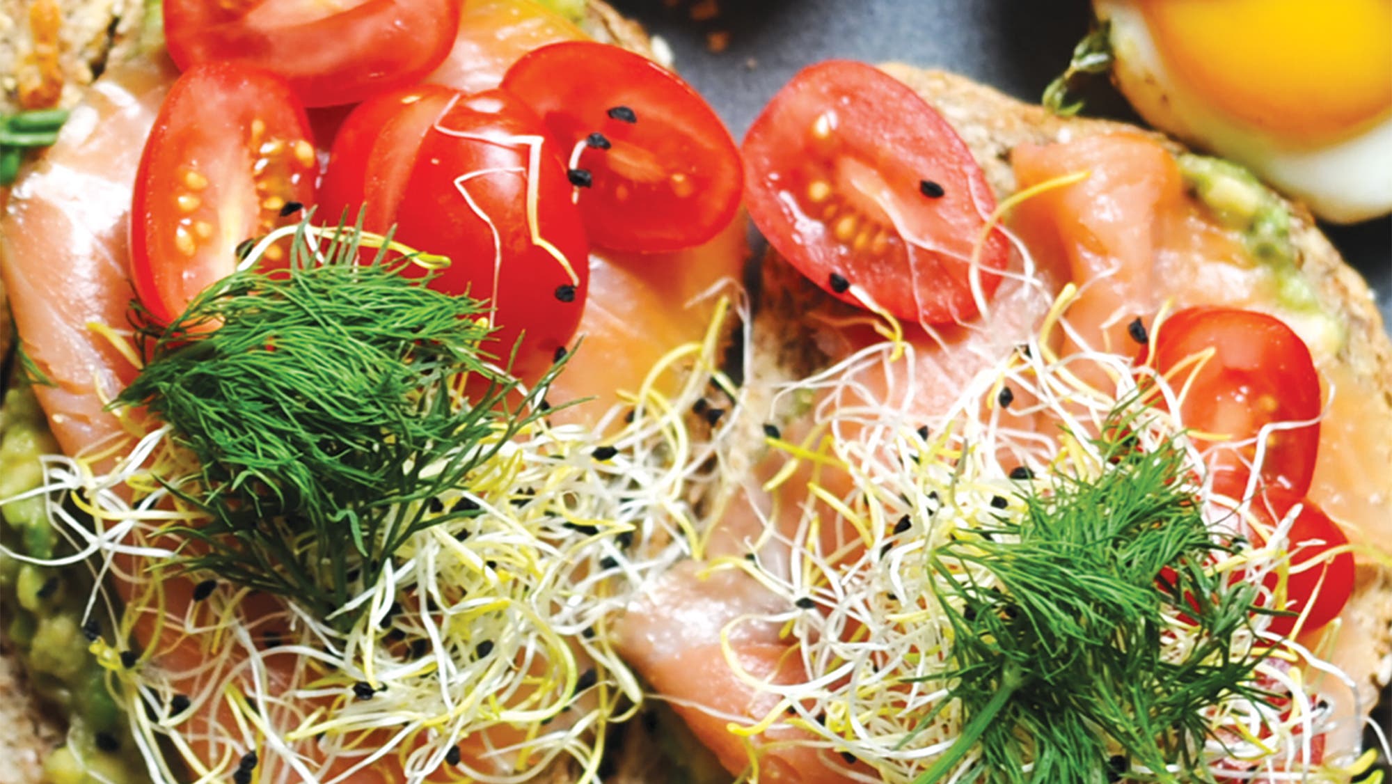 Smashed Avocado and Smoked Salmon