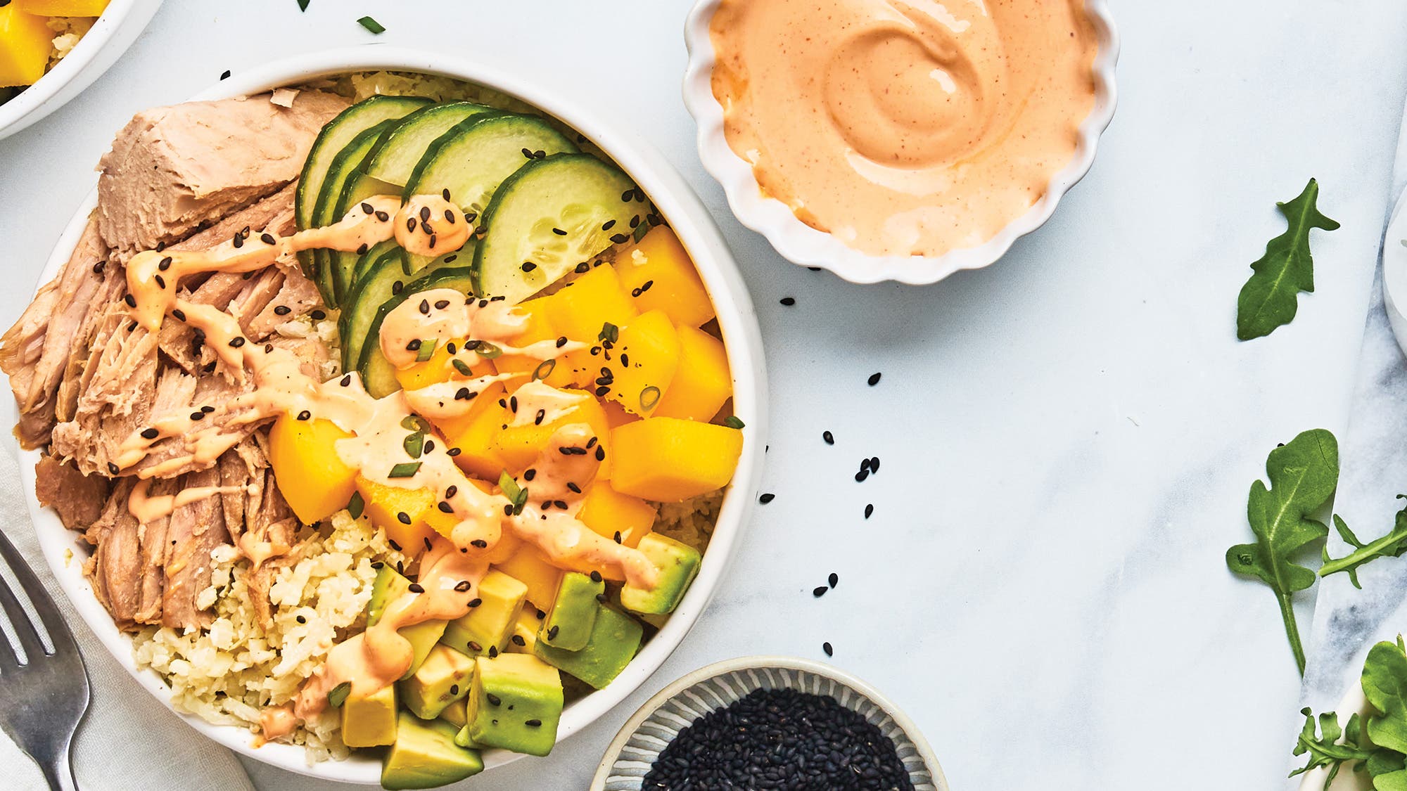 Tuna Poke Bowls recipe