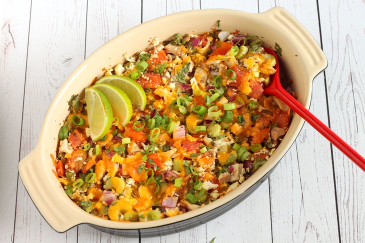 CE MP app January Tex-Mex Cauliflower Casserole None