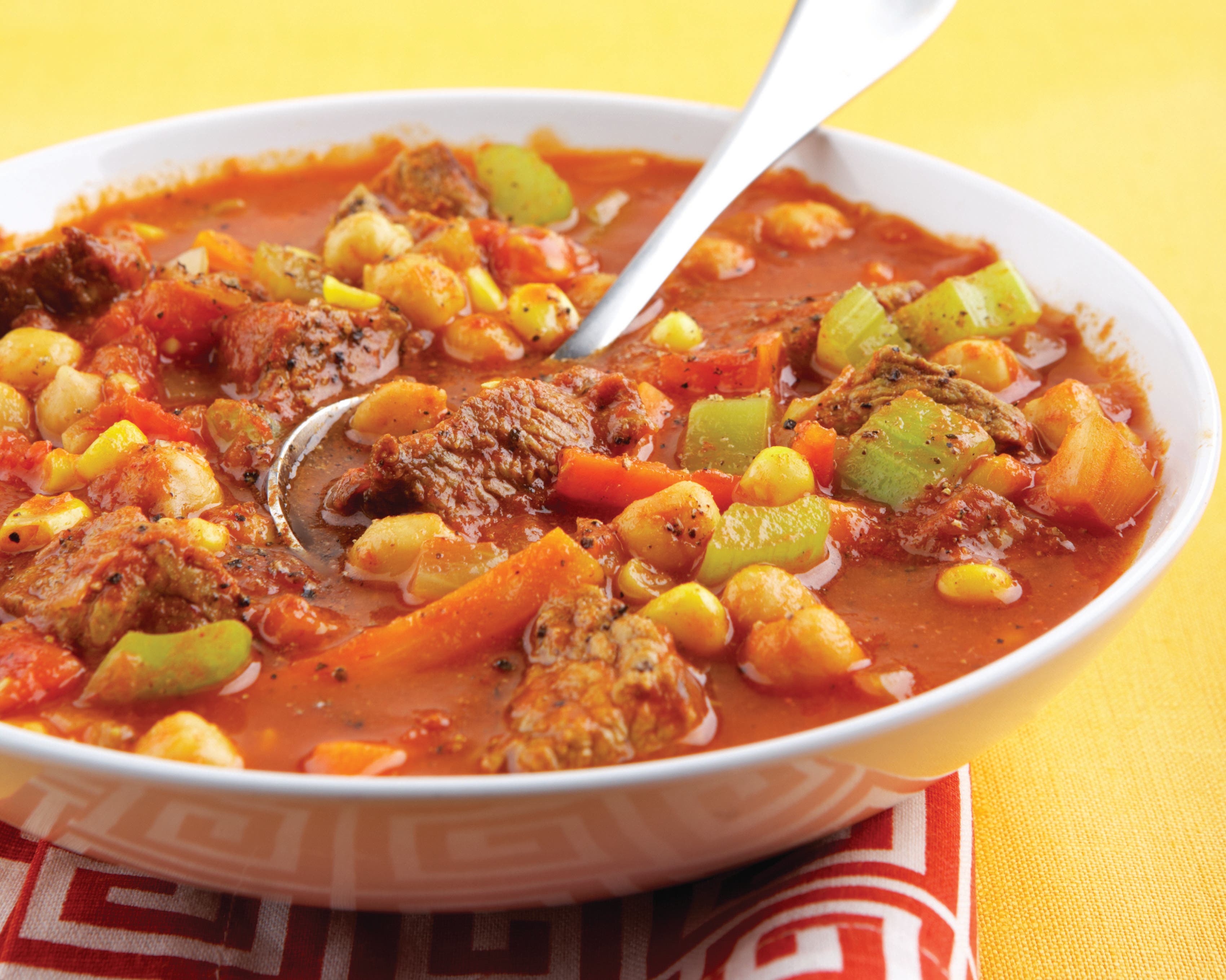 Moroccan Buffalo & Chickpea Chili