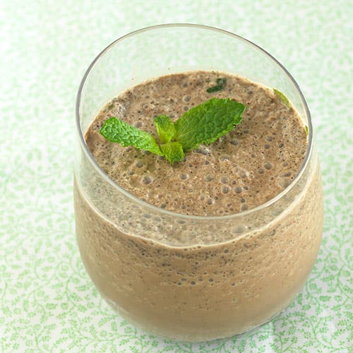 Chocolate mint smoothie recipe