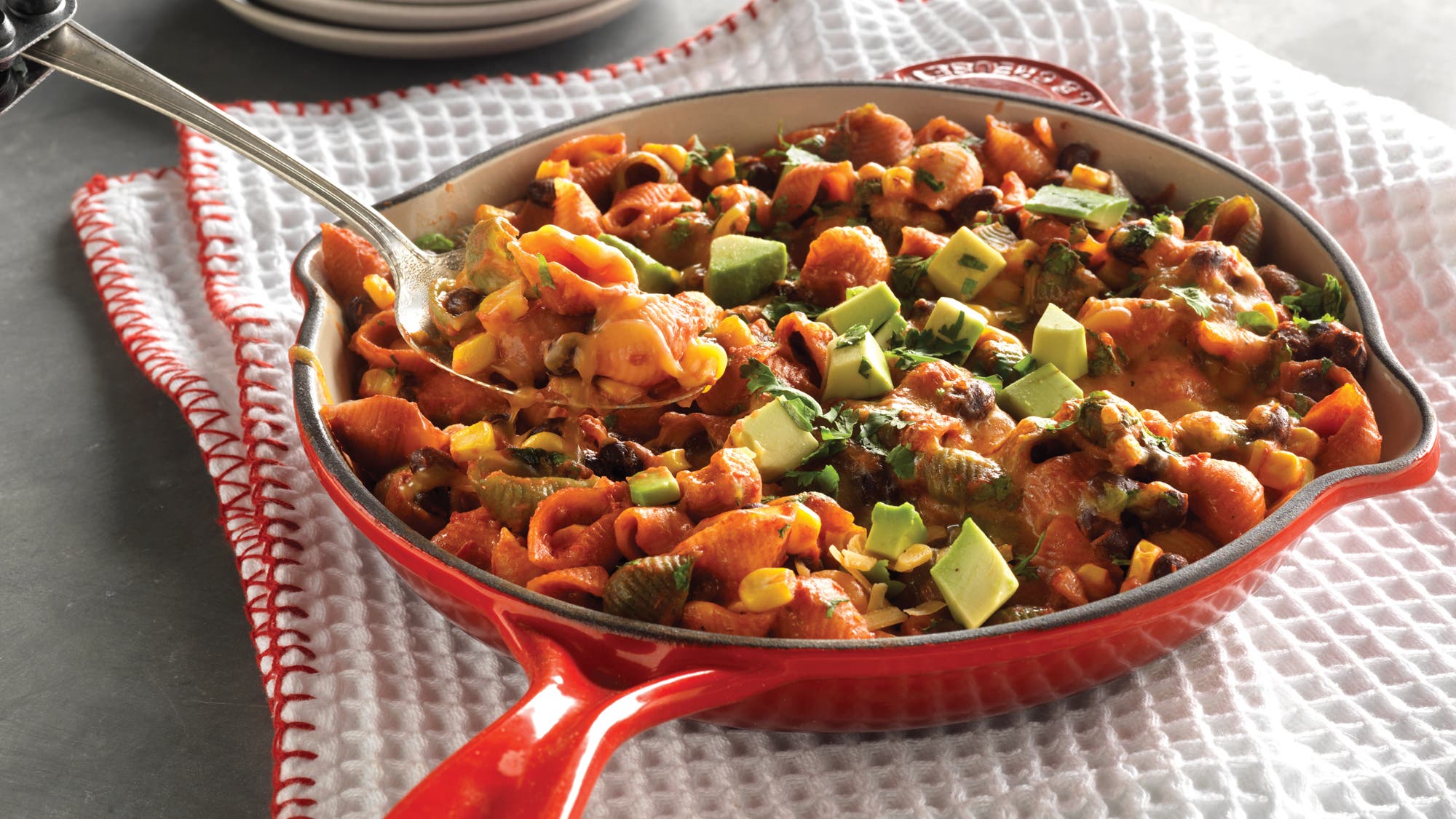 Creamy Southwestern Shells with Black Beans Creamy Southwestern Shells with Black Beans recipes