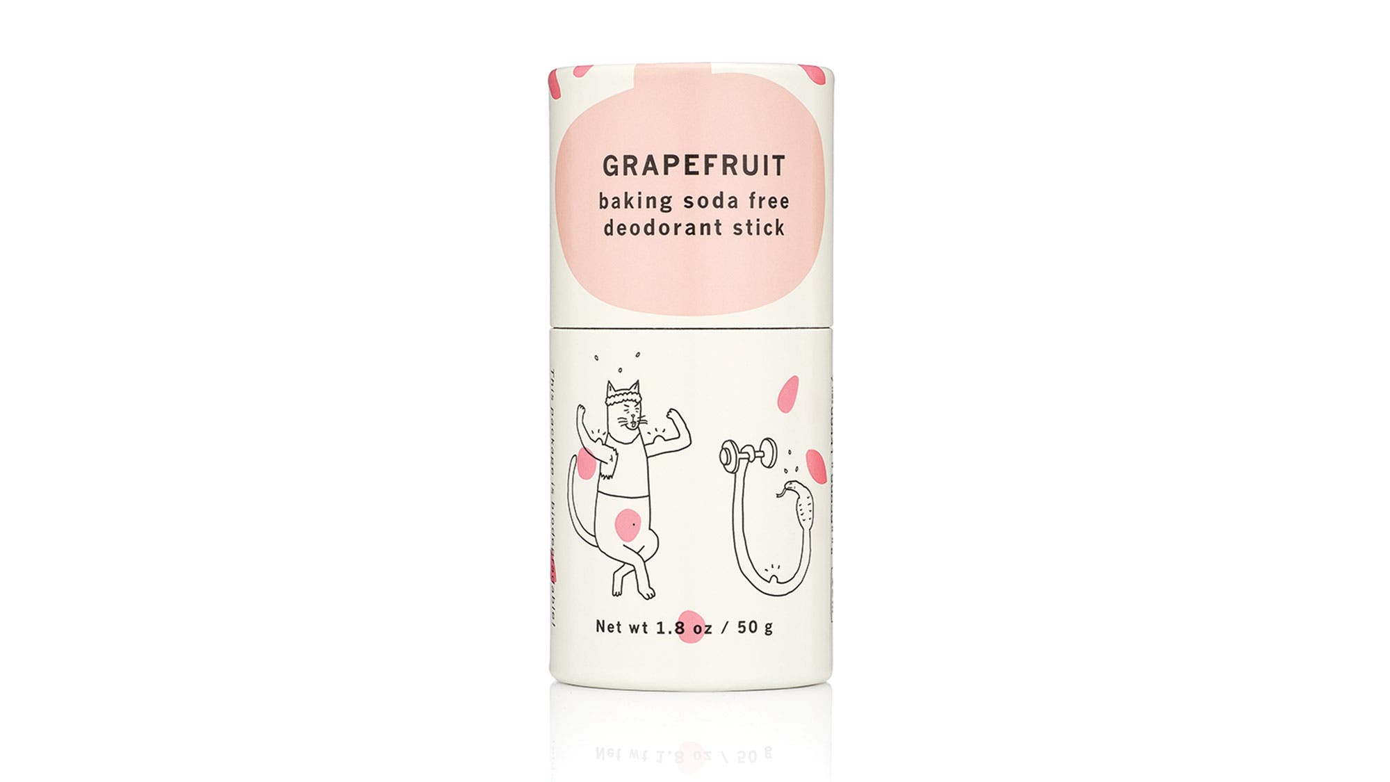 Meow Meow Tweet Baking Soda Free Deodorant in Grapefruit