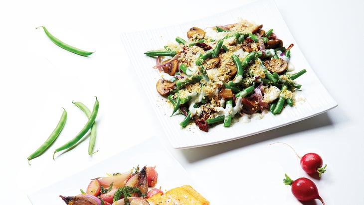 Summery Green Bean Casserole Summery Green Bean Casserole