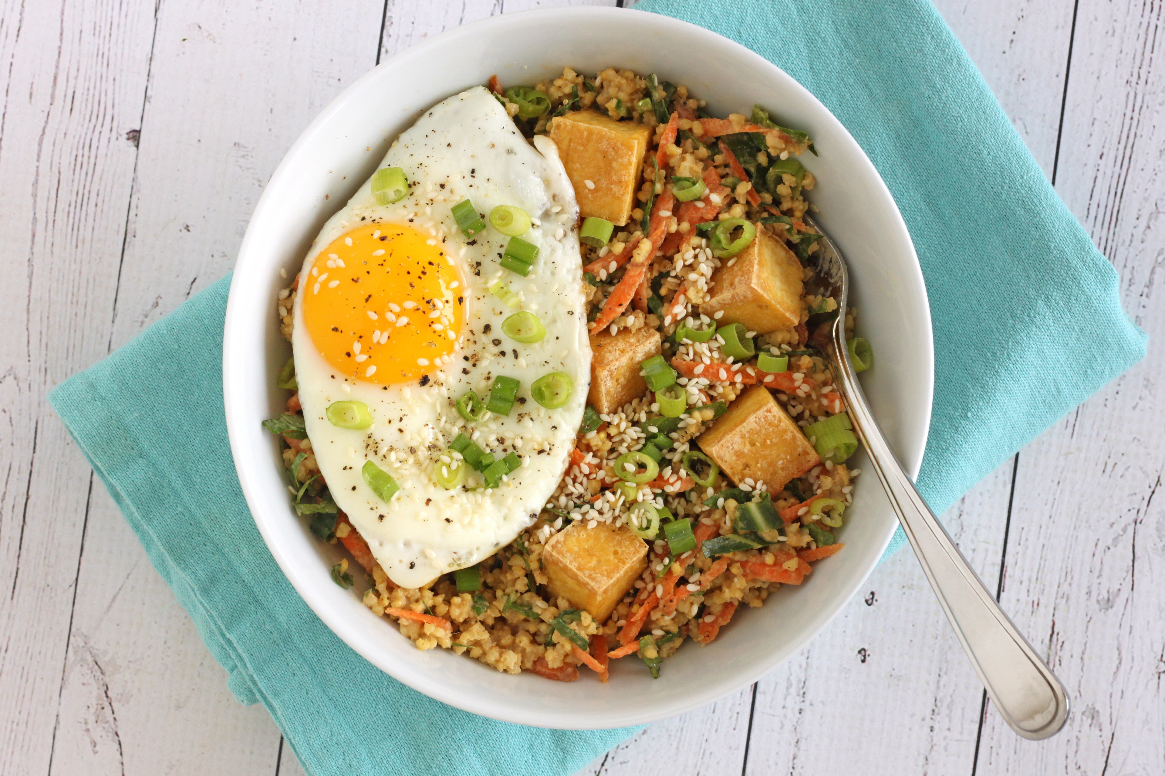 Asian Fusion Millet Bowls recipe