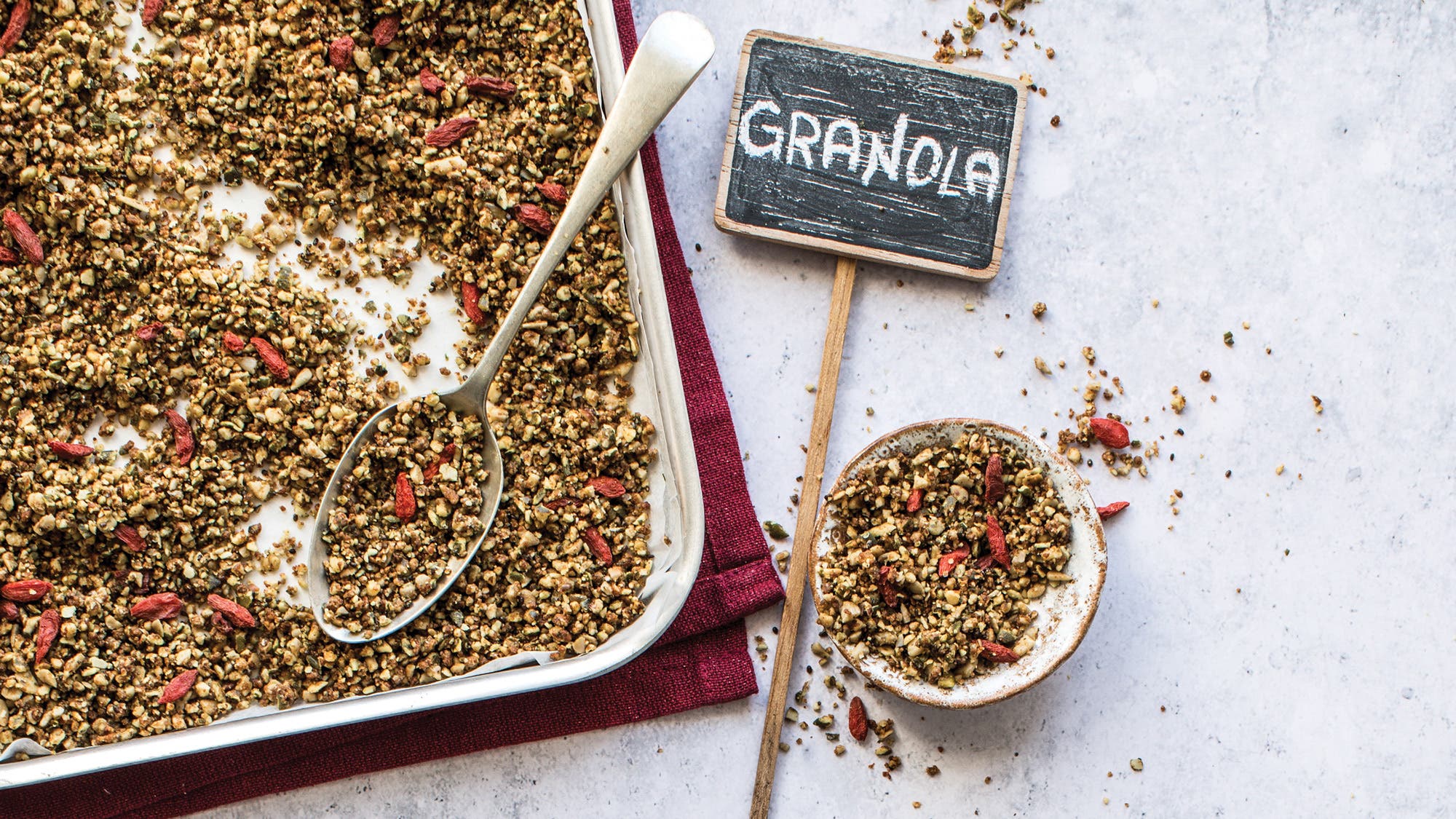 Grain-Free Nut & Seed Granola recipe