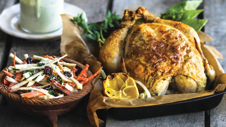 Roasted Chicken with Creamy Celeriac Apple Slaw 63 web Roasted Chicken with Creamy Celeriac Apple Slaw