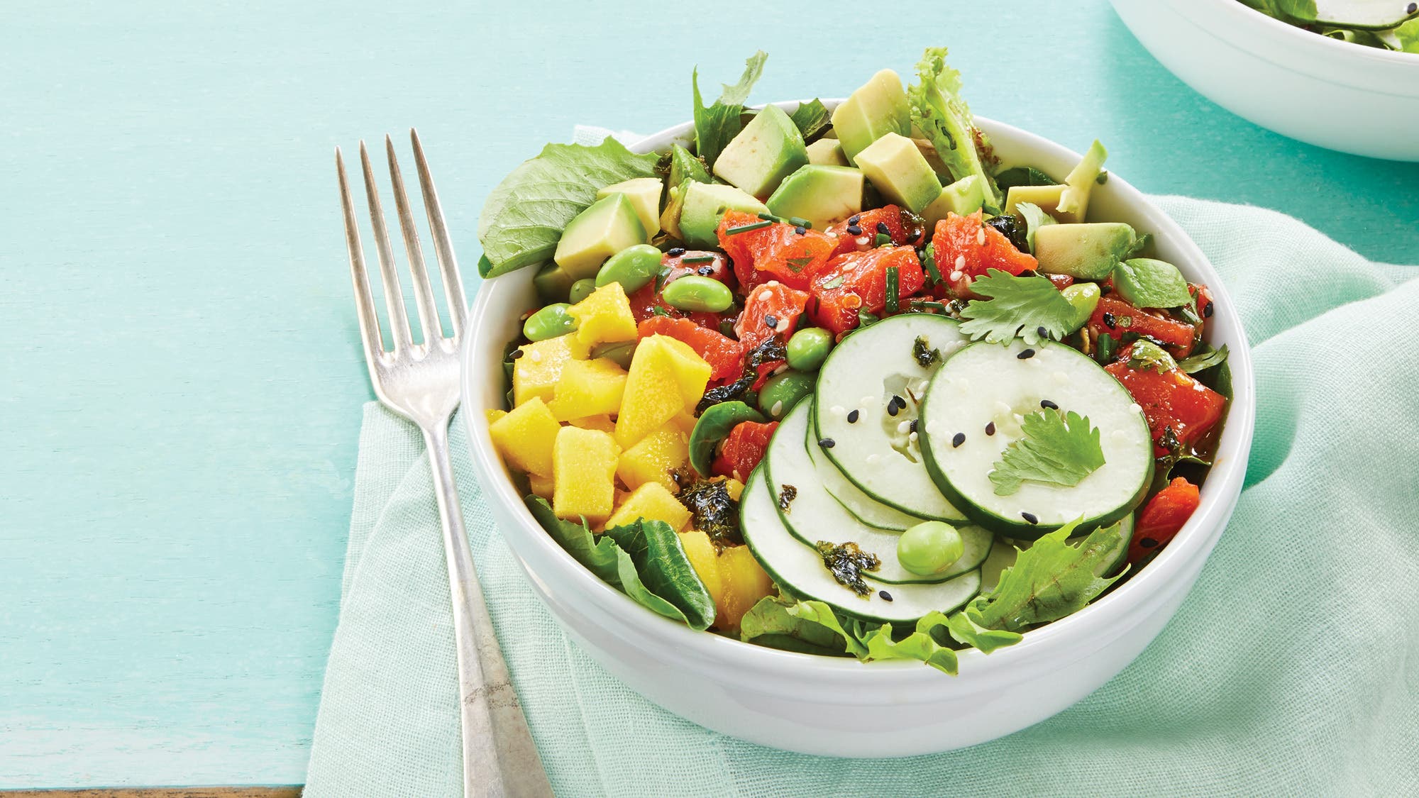 Spicy-Salmon-Poke-Bowls_82-WEB Spicy Salmon Poke Bowls recipe